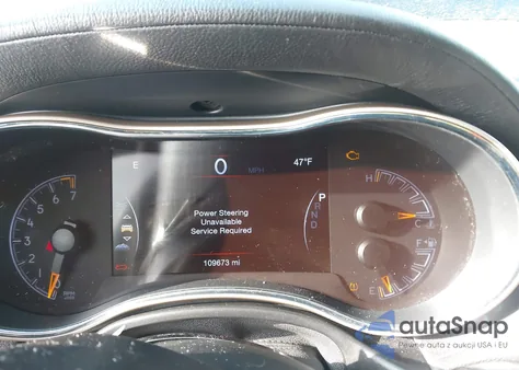 2016 Jeep Grand Cherokee Overland z USA, uszkodzony, nr VIN 1C4RJFCG0GC365285